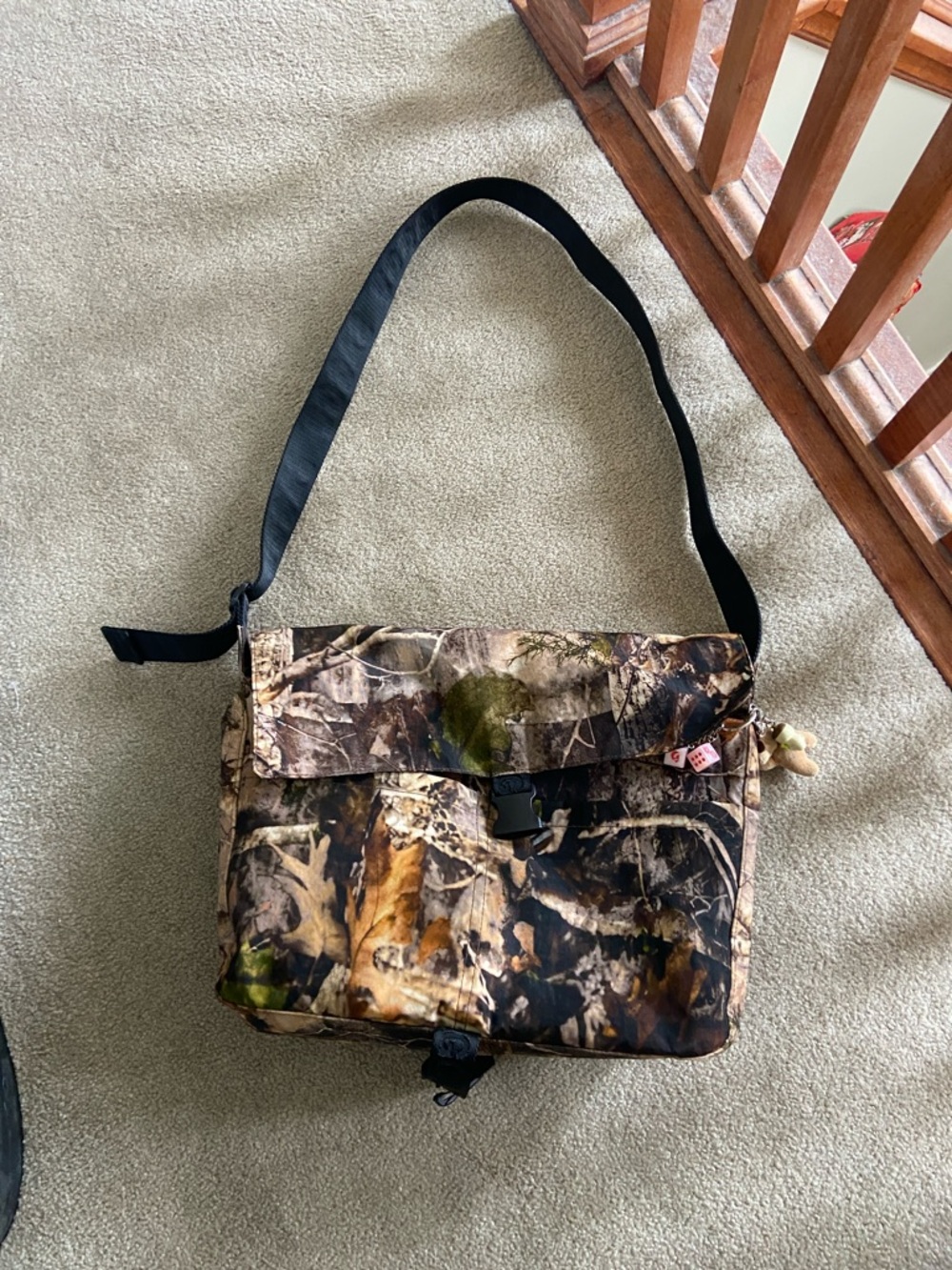 Baggu Camo Messenger Bag